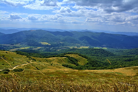 HD wallpaper: bieszczady, tarnica, beech berdo, mountains, the silence ...