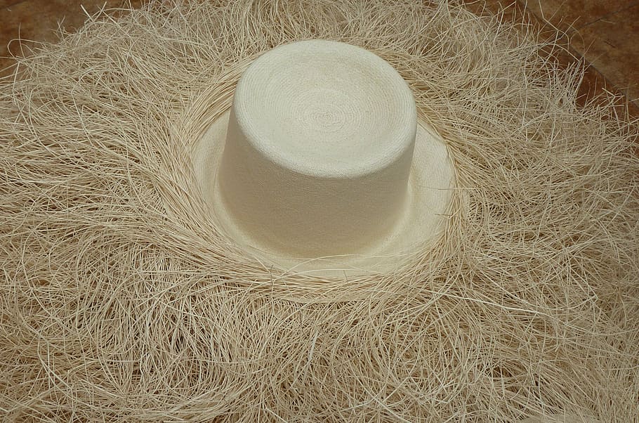 hat, woven, artisan, weave, crafts, traditional, straw, ecuador HD wallpaper