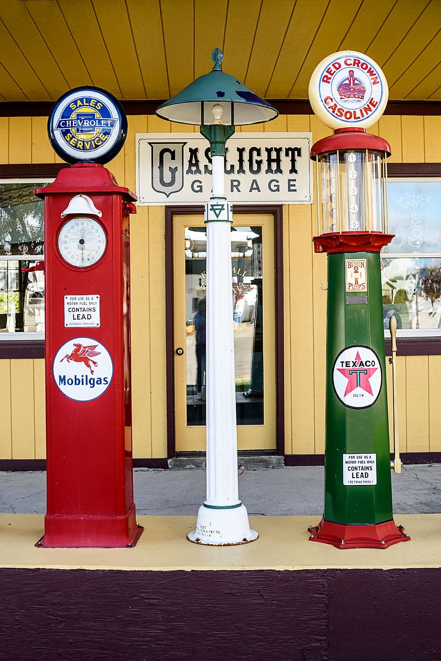Vintage, Gas Pumps, Retro, Service, refueling, classic, station
