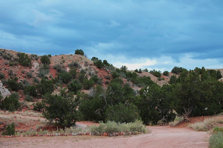 new mexico, thunderstorm, sky, landscape, nature, rain, clouds HD wallpaper