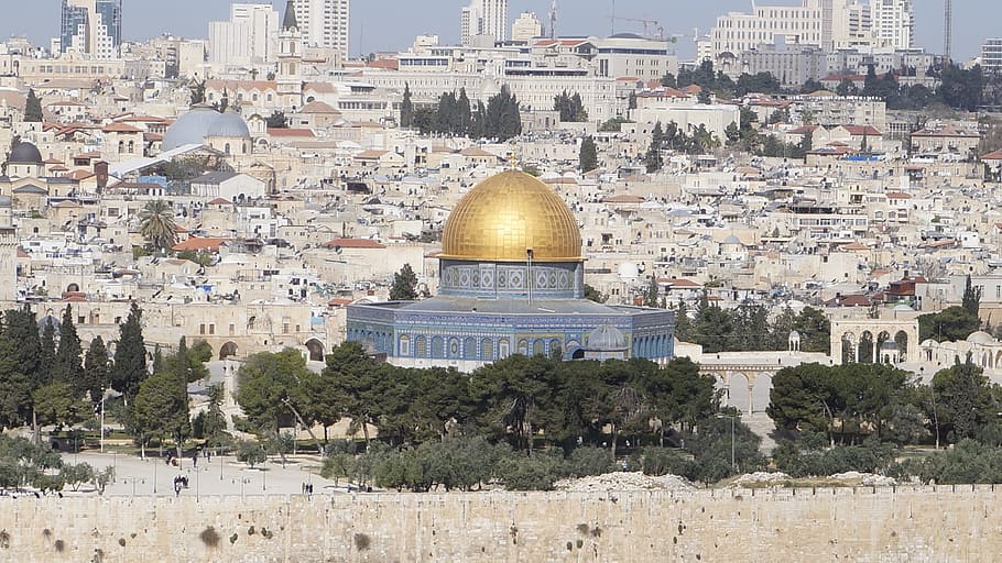 Dome Of The Rock, Jerusalem, City, Temple, Temple, Israel, landmark