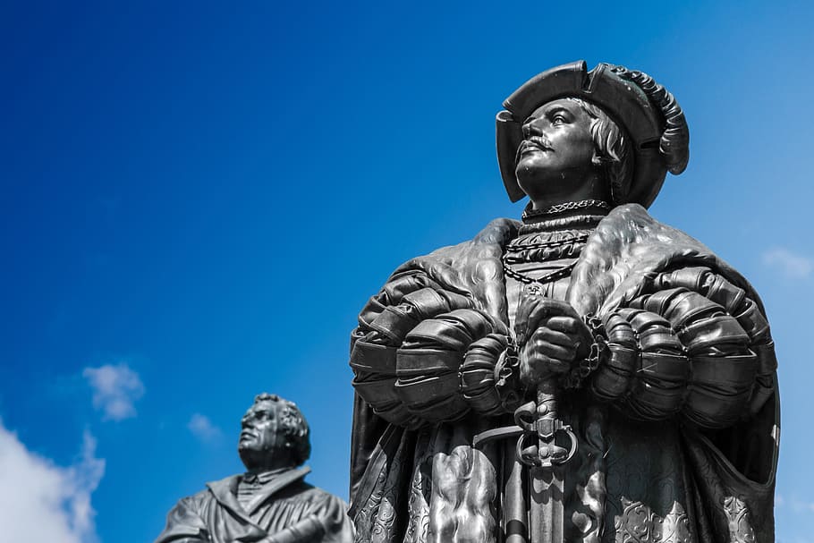Luther Memorial, Philipp The Magnanimous, worms, reformation, HD wallpaper