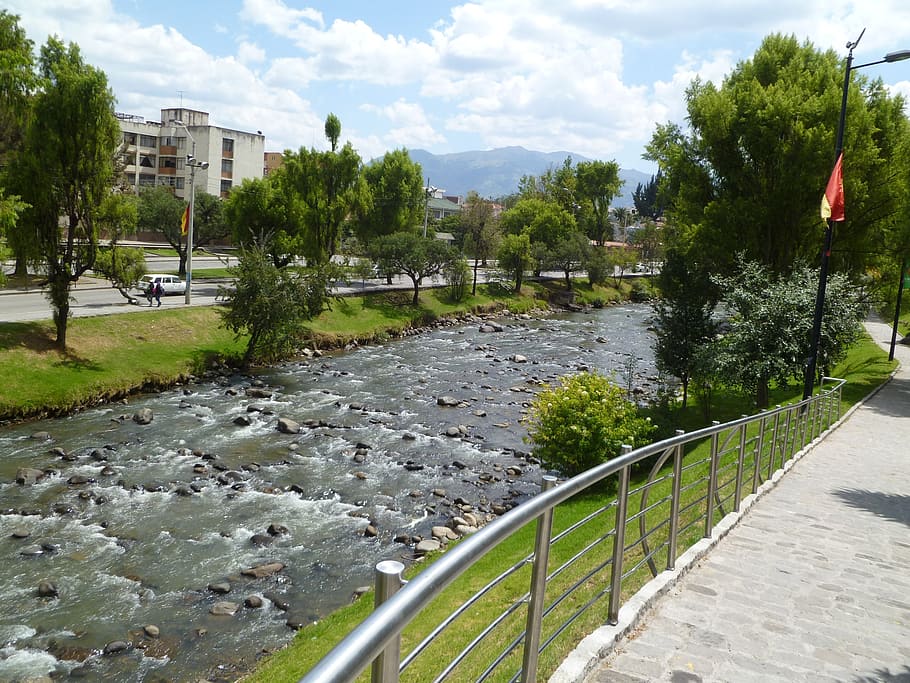 cuenca, ecuador, travel, scenery, river, landscape, foreign HD wallpaper