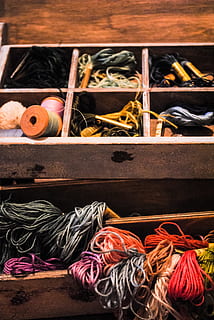 embroidery, floss, needlework, passion, leisure, thread, bright HD wallpaper