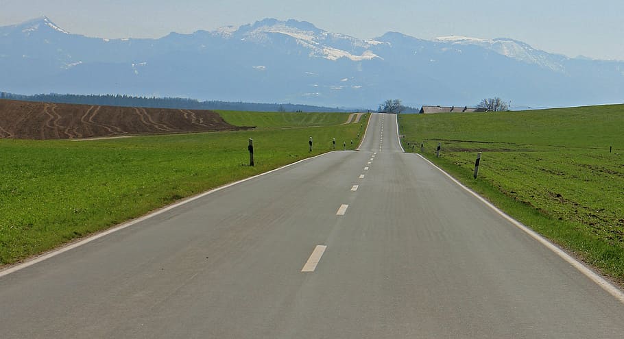 road during day time, distant, foresight, vision, wide, distance HD wallpaper