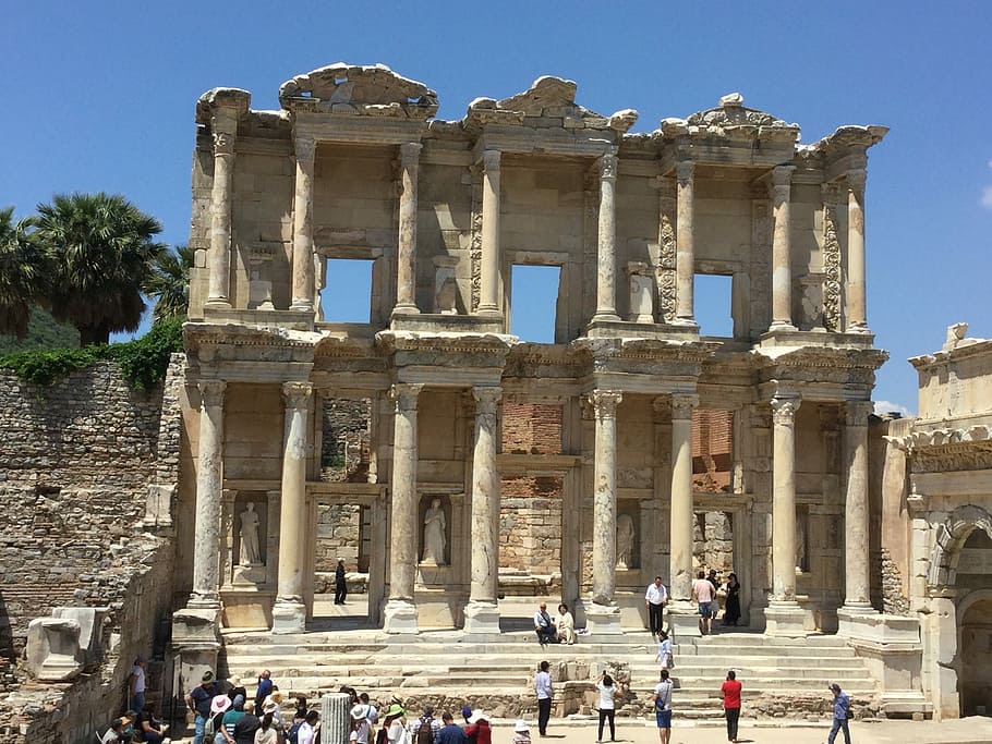 Ephesus, Turkey, Monument, Archeology, architecture, archaeology, HD wallpaper