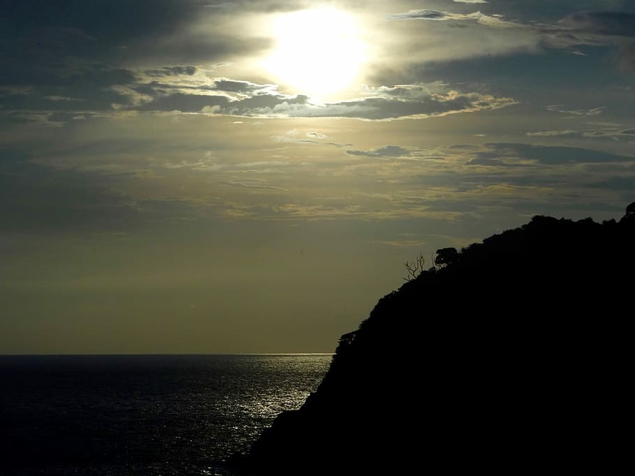 Sunset, Beach, Broken, Acapulco, Mexico, sea, nature, scenics, HD wallpaper