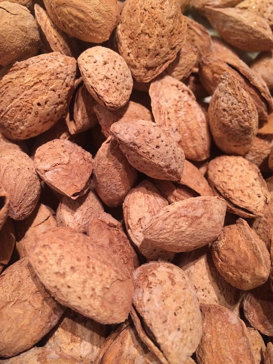 Almonds, Eat, Nuts, food and drink, nut - food, healthy eating HD wallpaper