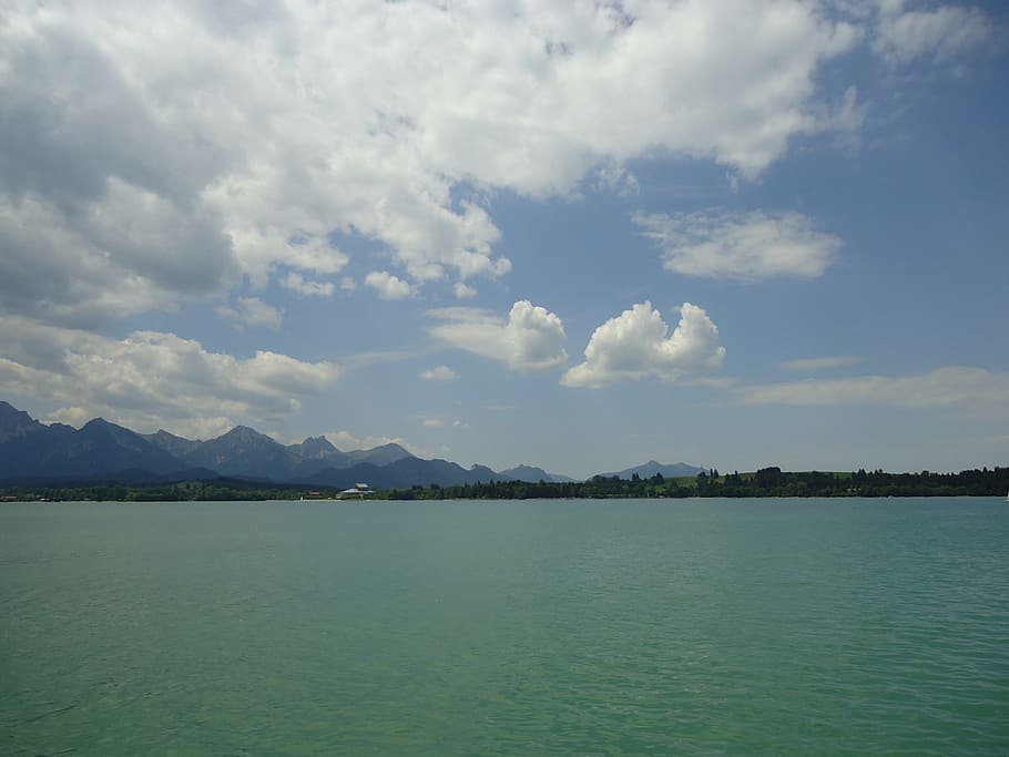 sky, lake, mood, cloud - sky, water, beauty in nature, scenics - nature HD wallpaper
