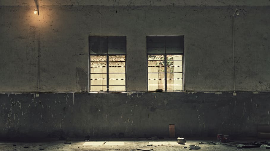 factory, old, window, nostalgia, architecture, abandoned, built structure HD wallpaper