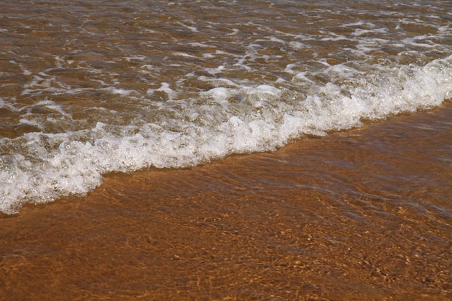 Background, Beach, Coast, Holiday, nature, ocean, sand, sea HD wallpaper