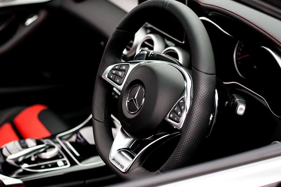 steering wheel, car, auto, vehicle, drive, automobile, transportation HD wallpaper