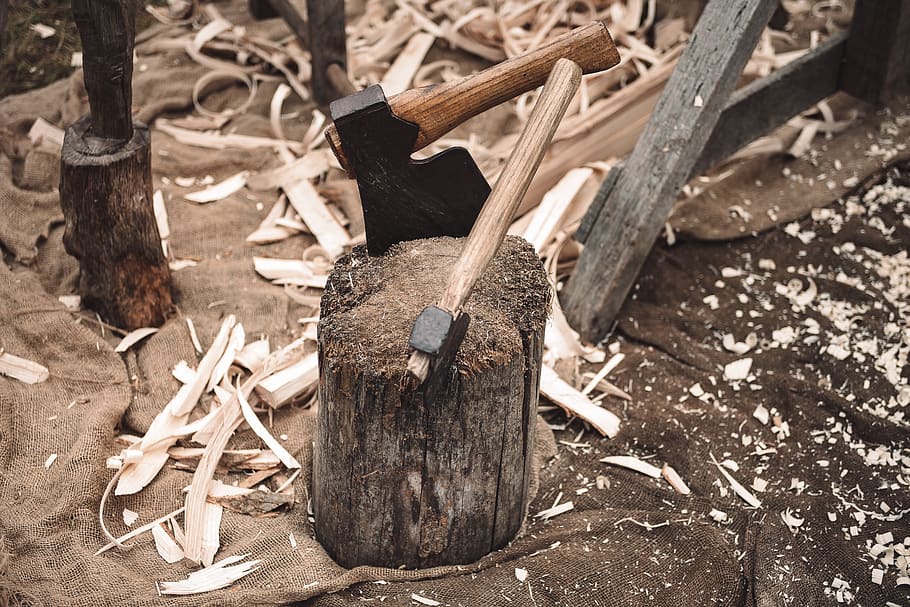 wood, construction, build, log, wood - material, tree, firewood HD wallpaper