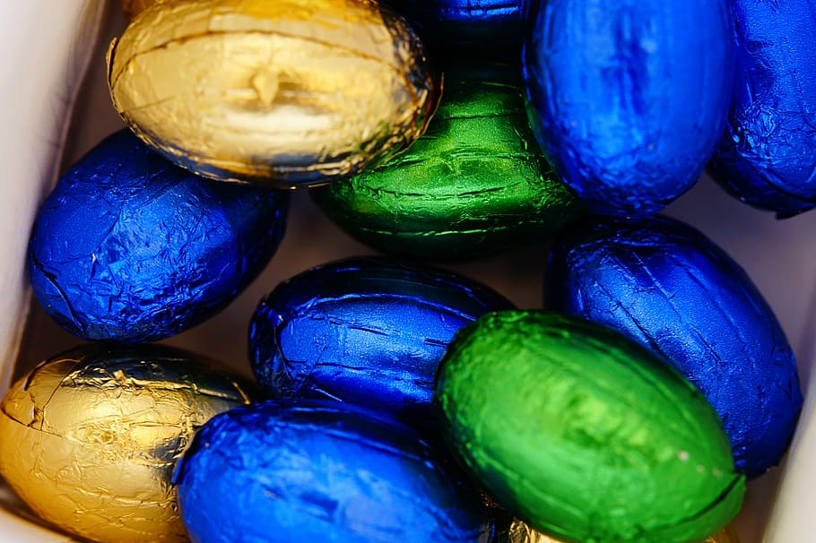 easter eggs, chocolate eggs, colorful, custom, colorful eggs HD wallpaper