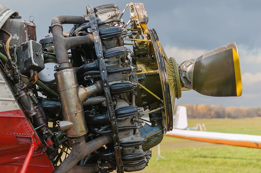 engine, motor, plane, screw, propeller, aviation, blades, heart HD wallpaper
