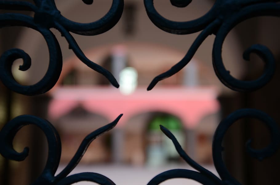 door, detail, backlight, no people, metal, close-up, focus on foreground HD wallpaper