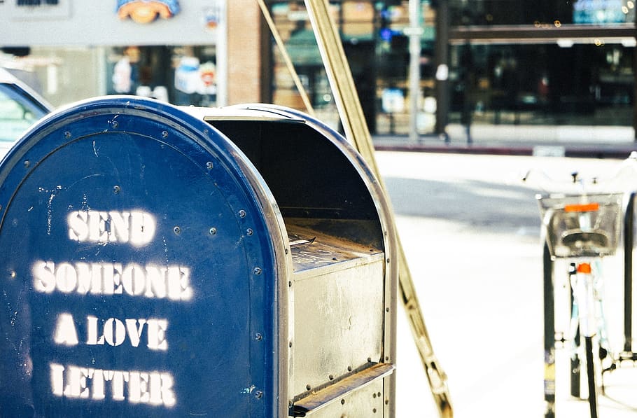 send someone a love letter mail box, mailbox, letters, text HD wallpaper
