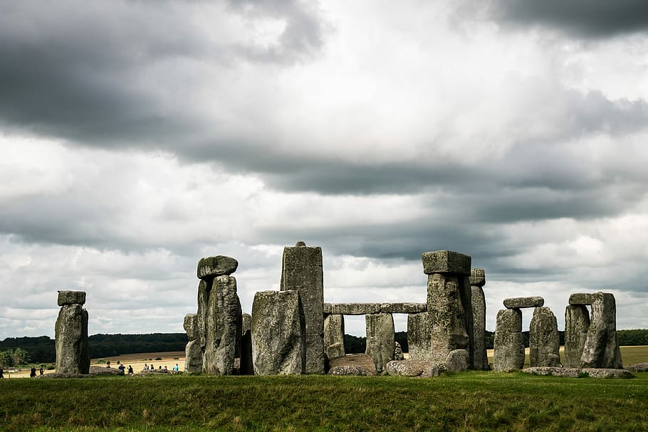 Stonehenge, Stonehenge, England, monument, ancient, rock, statue HD wallpaper