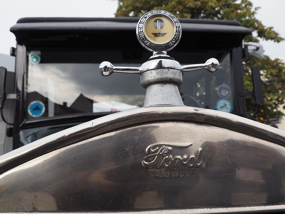 cool figure, ford t, thin lizzy, oldtimer, old car, classic HD wallpaper