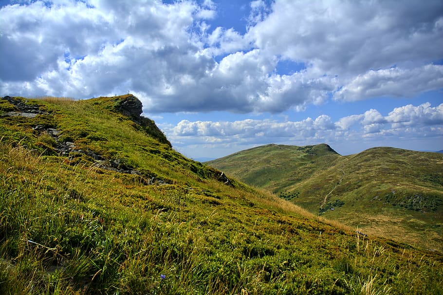 bieszczady, tarnica, beech berdo, mountains, the silence, poland HD wallpaper