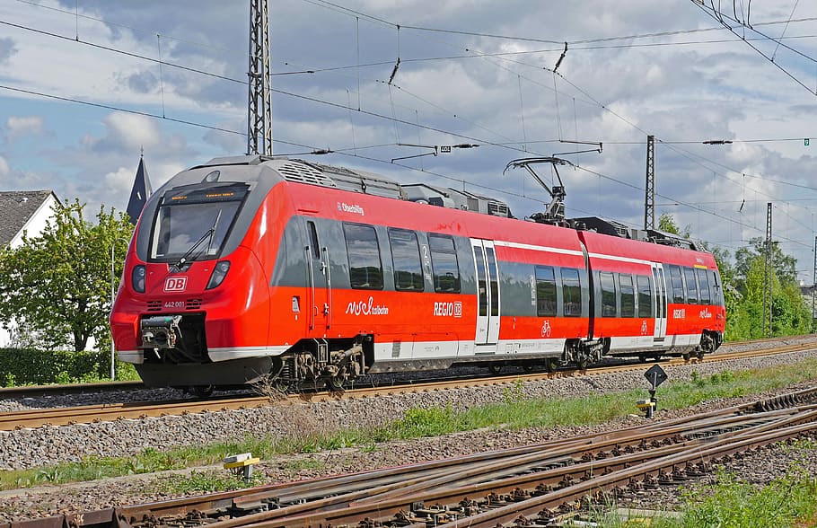 electrical multiple unit, regional train, moselle valley railway, HD wallpaper