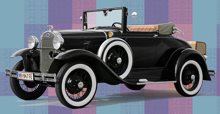 ford, convertible, 1930, oldtimer, classic, automotive, america HD wallpaper