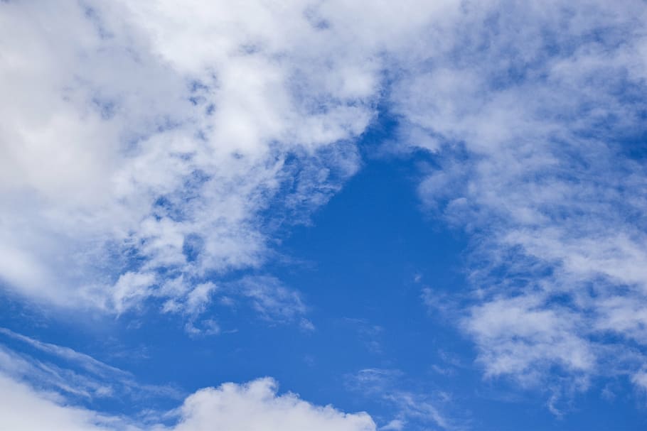 sky, blue, cloud, blue sky, blue sky clouds, weather, day, blue sky background HD wallpaper