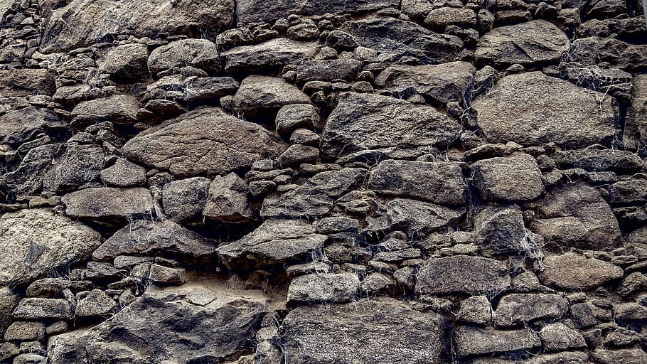 stone wall, background, structure, natural stone, ruin, nature HD wallpaper
