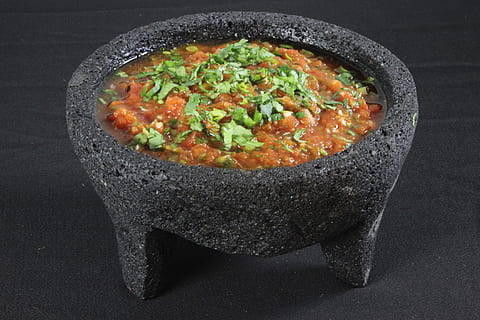 mexican, food, vegetable, salsa, bowl, traditional, red, sauce HD wallpaper