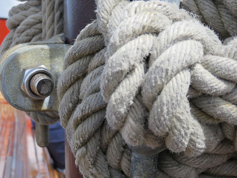 rope, knot, ship, boat, nautical, marine, sea, equipment, vessel HD wallpaper