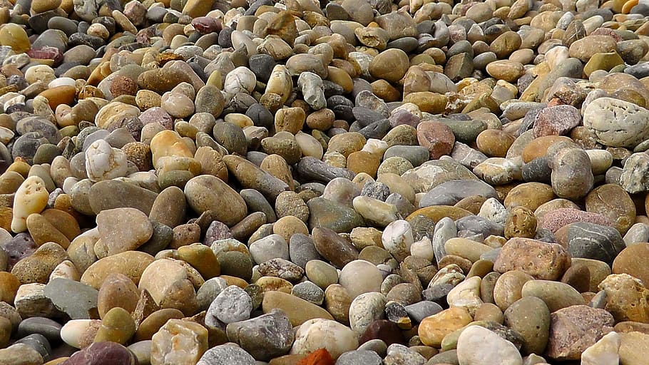 pebbles, about, plump, nature, pebble beach, ground, steinig HD wallpaper