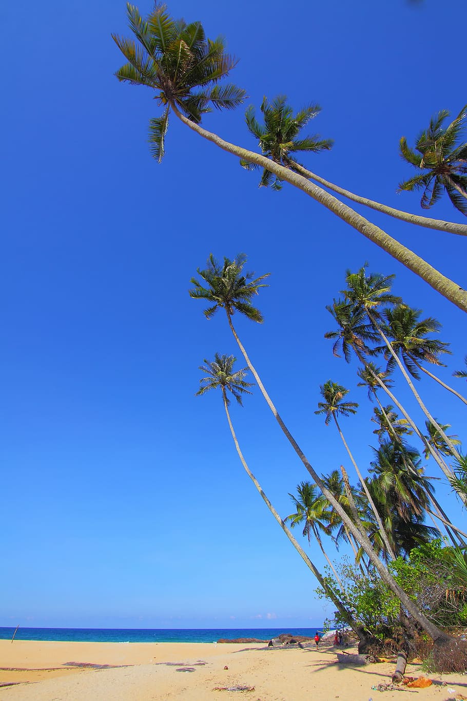 sea, landscape, nature, sky, beach, daylight, idyllic, island HD wallpaper