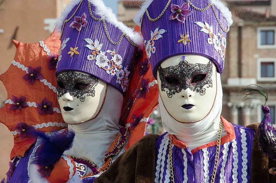 masks, carnival, venice, disguise, mask - disguise, human representation HD wallpaper