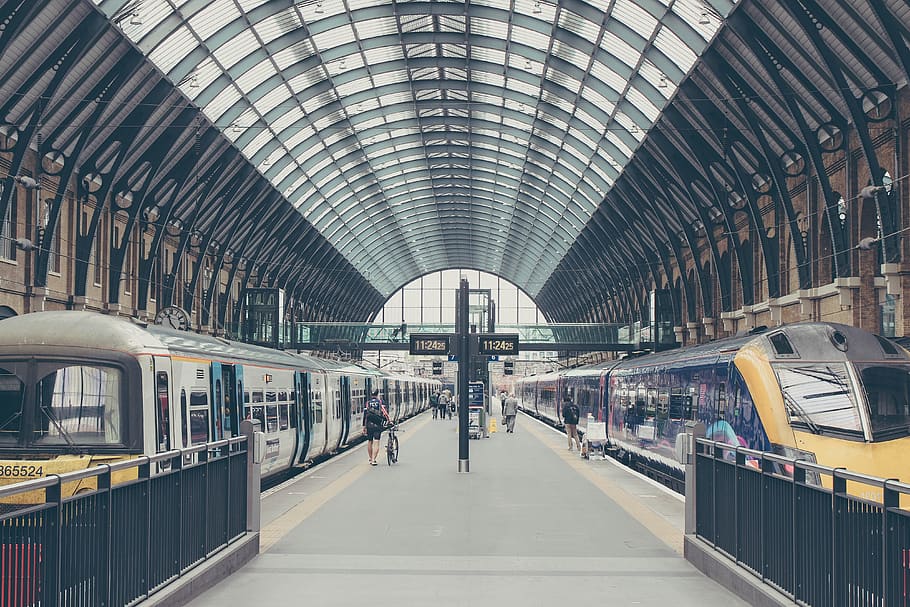 architecture, building, infrastructure, train, station, subway HD wallpaper