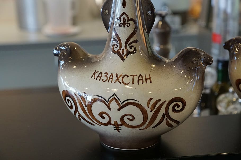 cup, kazakhstan, paint, craft, ornament, drink, vascular, land HD wallpaper