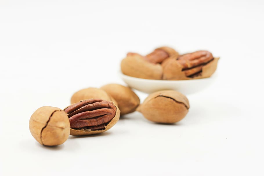 pecans, nut, walnuts, food, brown, snack, close-up, seed, nut - Food HD wallpaper