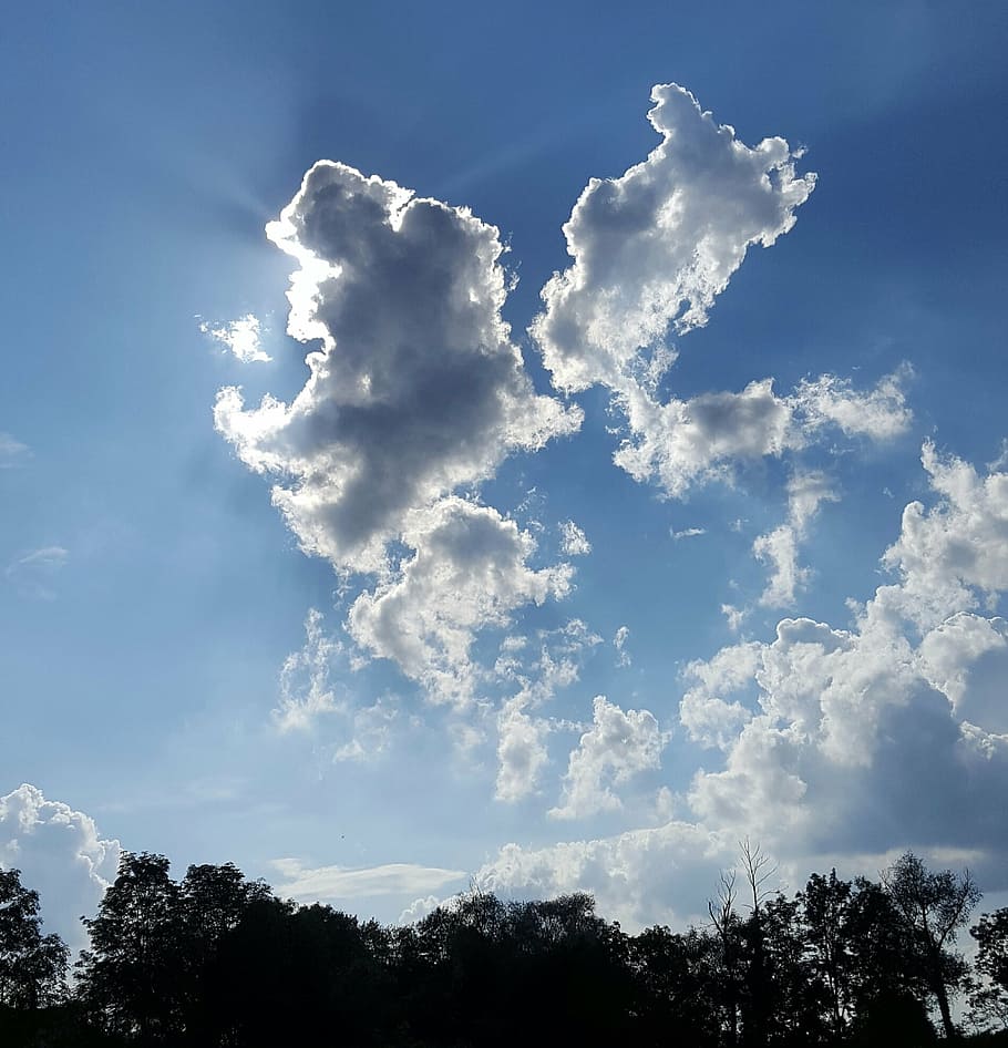 cloud, sky, romance, nature, blue, weather, cloud - Sky, outdoors HD wallpaper