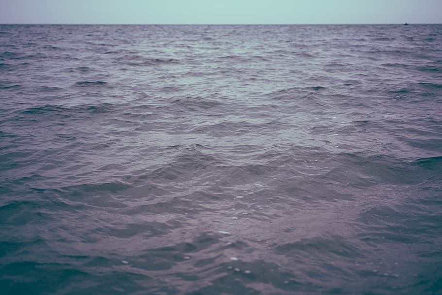 empty body of water, calm, daytime, lake, river, ocean, sea HD wallpaper