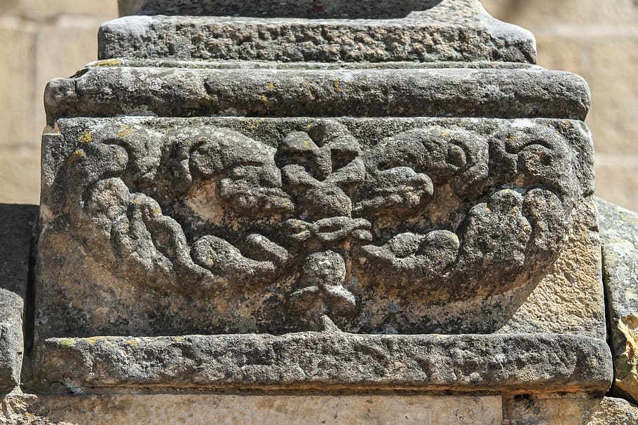 column, rock, stone, art, church, architecture, art and craft HD wallpaper
