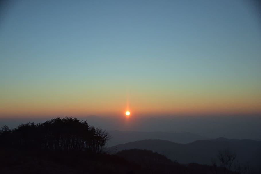 sunrise, sky, horizon, scenics - nature, beauty in nature, tranquility HD wallpaper