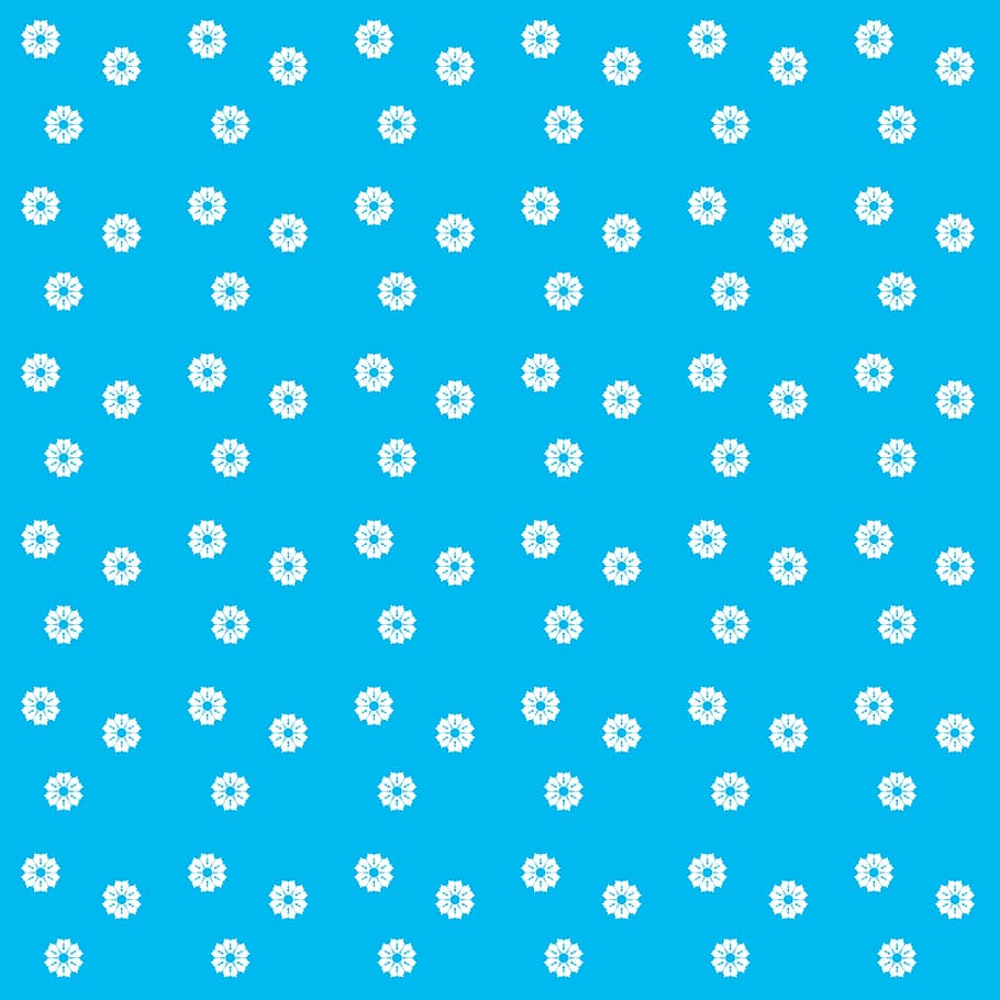 white flowers illustration, pattern, background, background pattern HD wallpaper