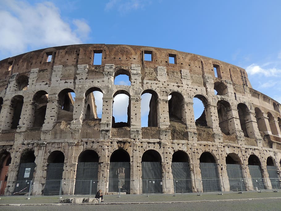 rome, italy, view, history, the past, architecture, ancient HD wallpaper