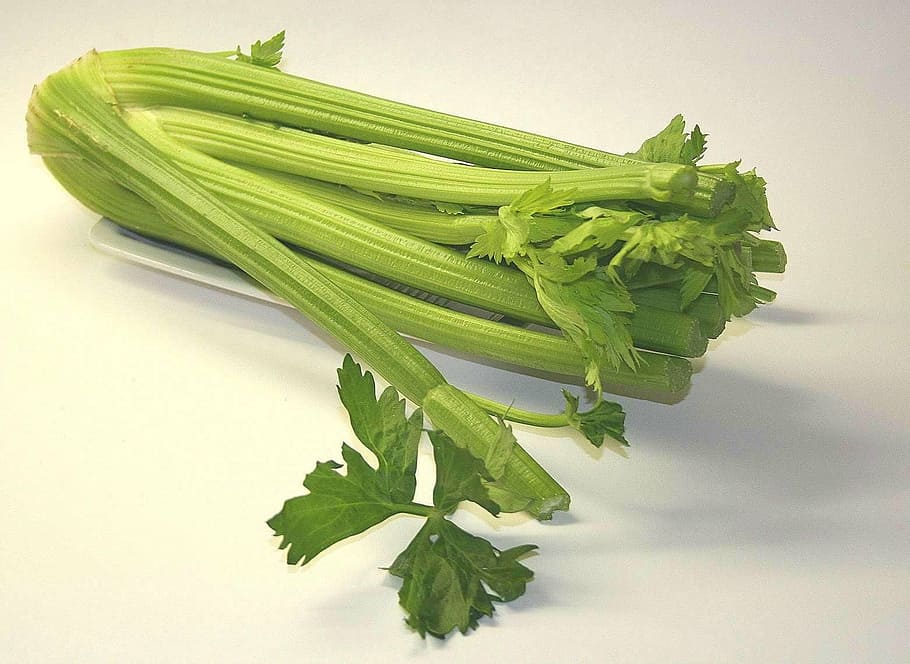 green celery, vegetables, healthy, vitamins, eat, food, edible, HD wallpaper