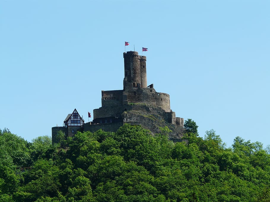 Burgruine Jeffstevenstone, Ehrenburg, castle, building, knight's castle, HD wallpaper