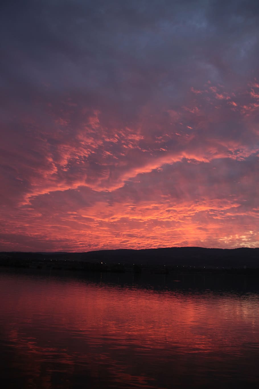 sunset, danube, river, water, romania, serbia, sky, cloud - sky HD wallpaper