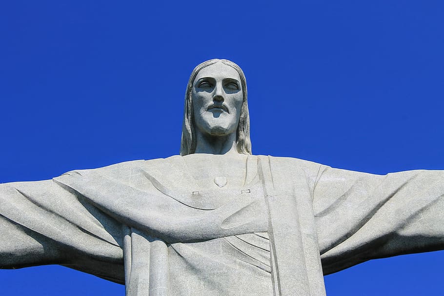 christ, christ the redeemer, brazil, rio de janeiro vacation, HD wallpaper