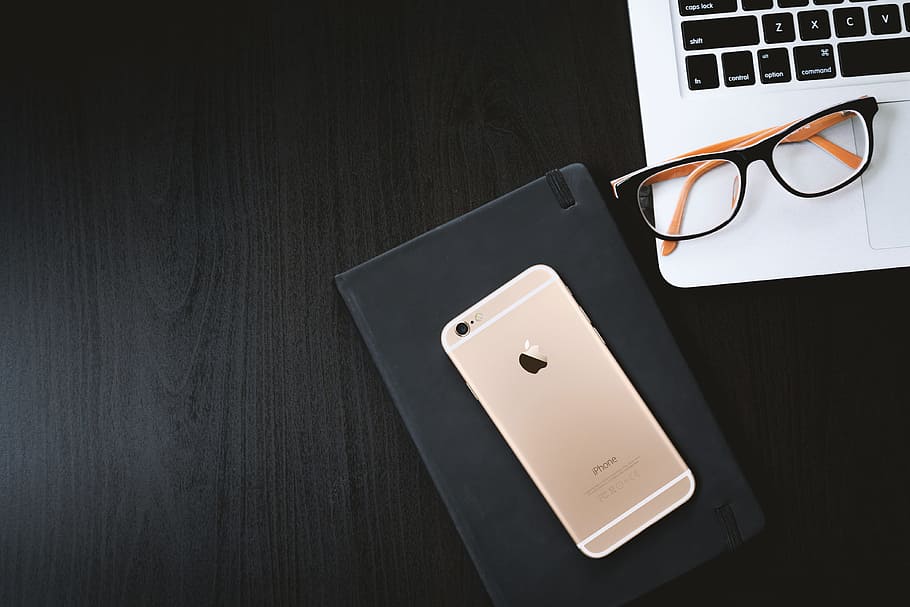 iphone, smartphone, laptop, notebook, apple devices, cellphone HD wallpaper