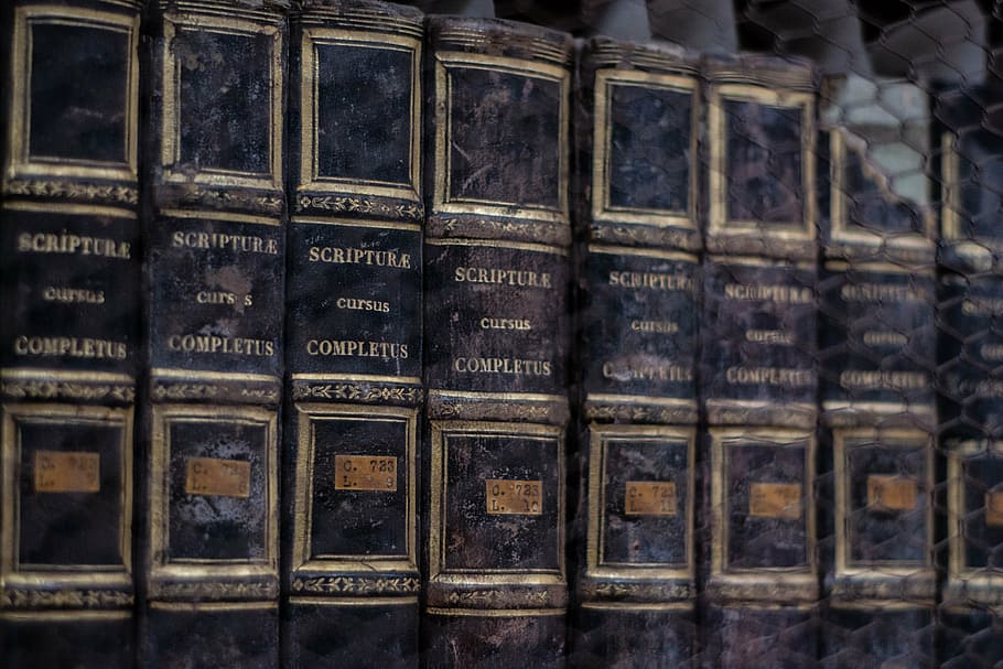 books, bookshelf, library, old, vintage, full frame, no people HD wallpaper