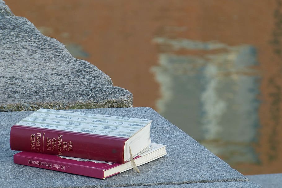 Book, Port, Enjoy, Read, Still Life, Sea, husum, town hall HD wallpaper