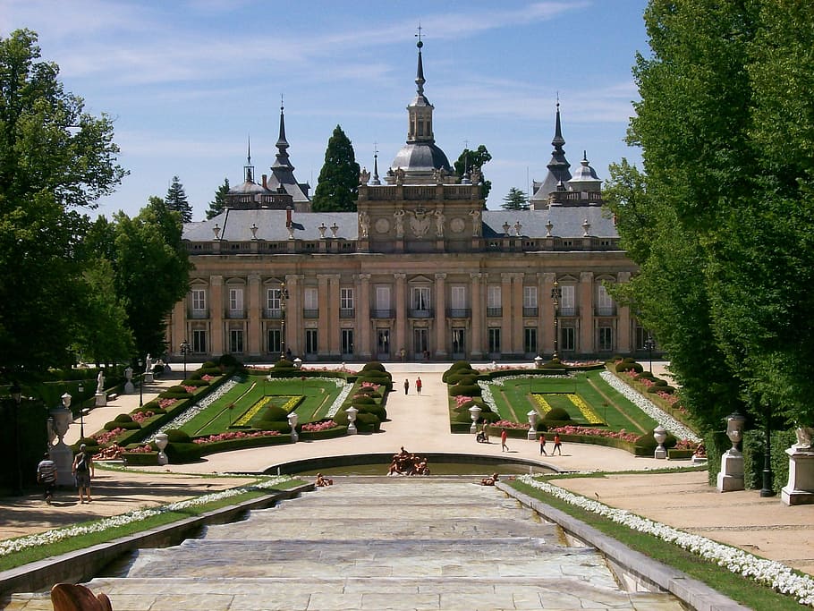 Palace, Segovia, Source, architecture, outdoors, tree, building exterior HD wallpaper